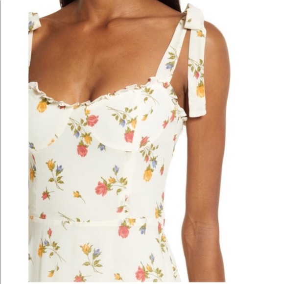 REFORMATION 🤩Nikita MIDI Dress in Noemi Print - Picture 3 of 11